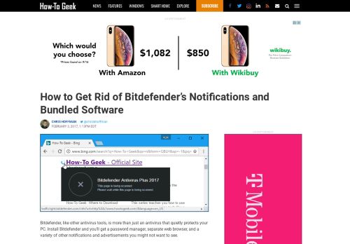 
                            12. How to Get Rid of Bitdefender's Notifications and Bundled Software