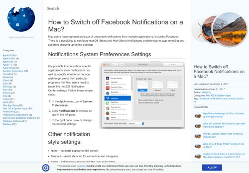 
                            8. How to Get Rid of Facebook Notifications on a Mac? | MacsPro