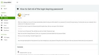 
                            13. How to Get rid of the login keyring password - Linux Mint Community