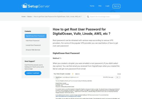 
                            13. How to get Root User Password for DigitalOcean, Vultr, Linode, AWS, etc