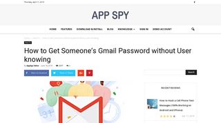 
                            11. How to Get Someone's Gmail Password without User knowing