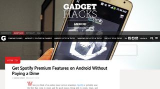 
                            11. How to Get Spotify Premium Features on Android Without Paying a ...