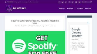
                            12. How To Get Spotify Premium For Free Android 2018 Login FIx Working