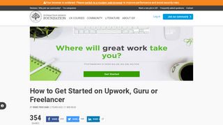 
                            12. How to Get Started on Upwork, Guru or Freelancer | Interaction ...