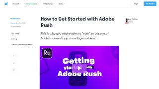 
                            10. How to Get Started with Adobe Rush - Wistia Blog