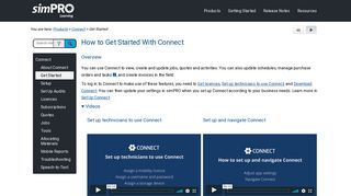 
                            3. How to Get Started with Connect | simPRO