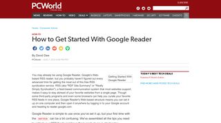 
                            13. How to Get Started With Google Reader | PCWorld
