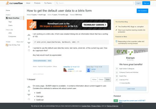 
                            10. How to get the default user data to a bitrix form - Stack Overflow