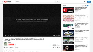 
                            5. How to get UNLIMITED MEGA DOWNLOADS/PREMIUM ACCOUNT ...