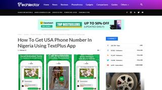 
                            11. How To Get USA Phone Number In Nigeria Using TextPlus App