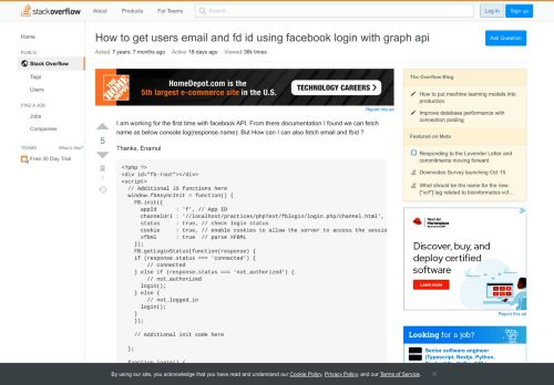
                            13. How to get users email and fd id using facebook login with graph ...
