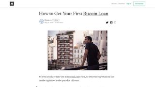 
                            5. How to Get Your First Bitcoin Loan – Btcpop.co – Medium