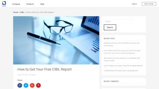 
                            9. How to Get Your Free CIBIL Report - Qbera - Qbera.com