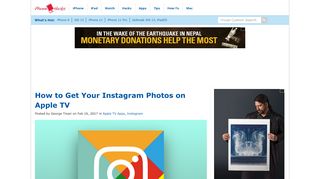 
                            4. How to Get Your Instagram Photos on Apple TV - ...