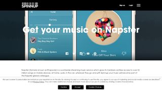 
                            6. How to Get Your Music on Napster as an Unsigned Artist | Spinnup