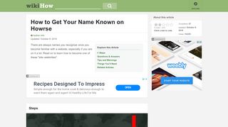 
                            5. How to Get Your Name Known on Howrse: 9 Steps (with Pictures)