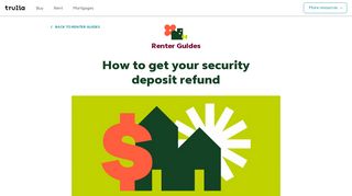 
                            12. How To Get Your Security Deposit Refund | Trulia