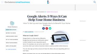 
                            7. How to Get Your Site Included in Google Alerts