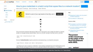 
                            4. How to give credentials in a batch script that copies files to a ...