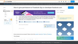 
                            10. How to give permissions to Facebook App on developer.facebook.com ...