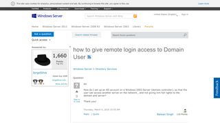 
                            7. how to give remote login access to Domain User - Microsoft
