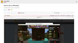 
                            3. How to Go on Mineplex: 4 Steps