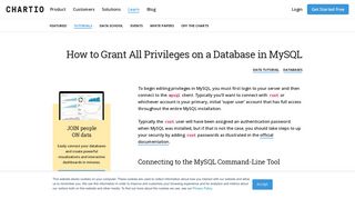 
                            12. How to Grant All Privileges on a Database in MySQL - Chartio