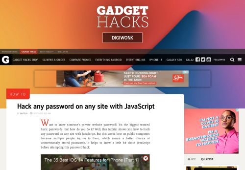 
                            1. How to Hack any password on any site with JavaScript « Digiwonk ...