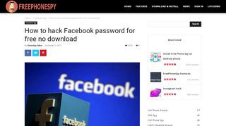 
                            9. How to hack Facebook password for free no download - ...