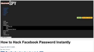 
                            9. How to Hack Facebook Password Instantly - TheTruthSpy