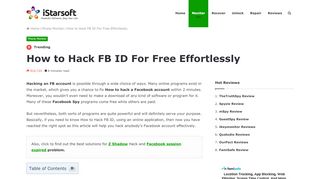 
                            11. How to Hack FB ID & Password For Free Effortlessly