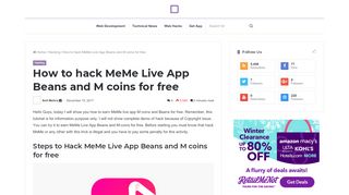
                            13. How to hack MeMe Live App Beans and M coins for free - DevilDoxx