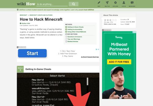 
                            12. How to Hack Minecraft - wikiHow