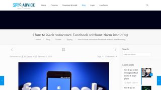 
                            8. How to hack someones Facebook without them knowing - SpyAdvice