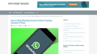 
                            13. How to Hack WhatsApp Account without a Target Phone