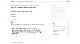 
                            5. How to hack winbox admin password - Quora