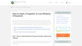 
                            2. How to Hack Windows 8 Administrator and User Password
