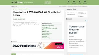 
                            11. How to Hack WPA/WPA2 Wi Fi with Kali Linux: 9 Steps - wikiHow