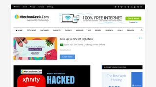 
                            4. How To Hack Xfinity Wi-Fi Hotspots For Free WiFi | MTechnoGeek