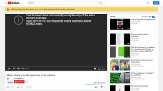 
                            8. How to hack your kik username on any device - YouTube