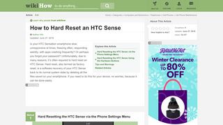 
                            11. How to Hard Reset an HTC Sense: 7 Steps (with Pictures) - wikiHow