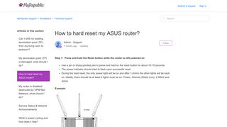 
                            8. How to hard reset my ASUS router? – MyRepublic Support