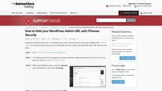 
                            11. How to Hide your WordPress Admin URL with iThemes Security ...