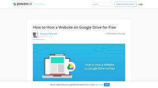 
                            5. How to Host a Website on Google Drive for Free | Process Street