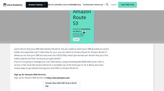 
                            9. How To Host Your DNS With Amazon Route 53 - Linux Academy Blog