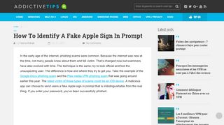 
                            5. How To Identify A Fake Apple Sign In Prompt - AddictiveTips