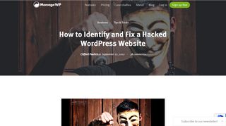 
                            12. How to Identify and Fix a Hacked WordPress Website - ManageWP