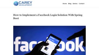 
                            10. How to Implement a Facebook Login Solution With Spring Boot ...