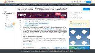 
                            5. How to implement a HTTPS login page in a web application? - Stack ...