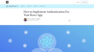 
                            8. How to Implement Authentication For Your React App – All things ...